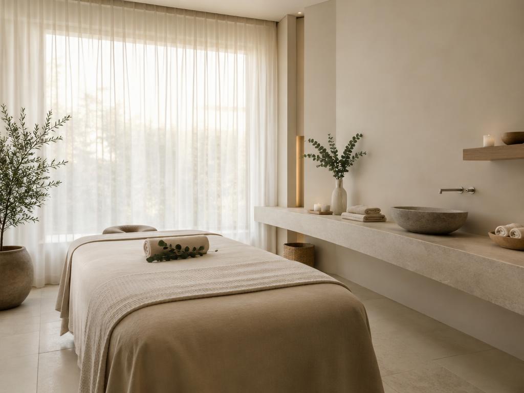 Lumen Spa treatment room